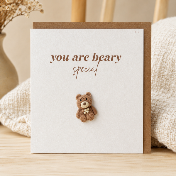 Wenskaart you are beary special