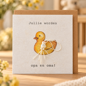 Jullie worden opa en oma