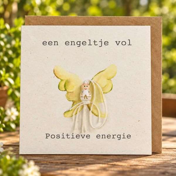 Een engeltje vol positieve energie
