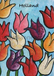 Tulpen-ansichtkaart