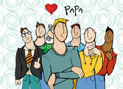 Papa ansichtkaart