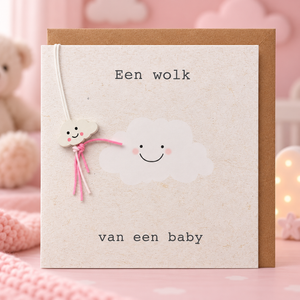 Een wolk van een baby – roze