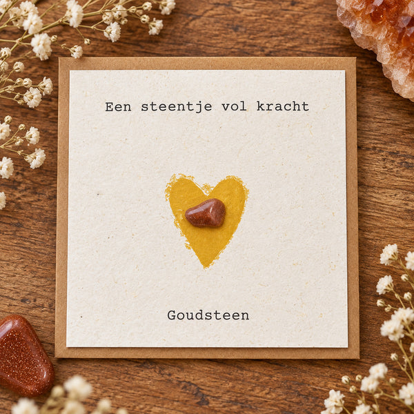 Een steentje vol kracht – Goudsteen