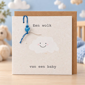 Een wolk van een baby – blauw