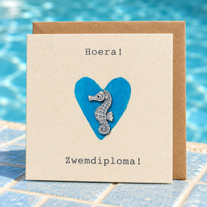 Hoera zwemdiploma