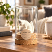Home is where the cat is – zittende kat