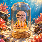 Hooked on you – ronde stolp 4 x 5 cm