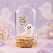 Hou je geest scherp – zwevend spook – ronde stolp 4 x 5 cm