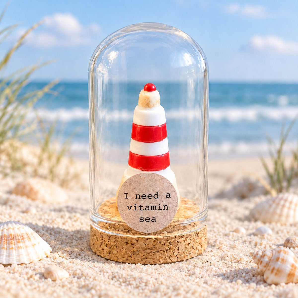 I need a vitamin sea – ronde stolp 4 x 5 cm