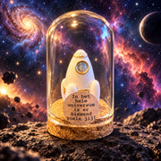 In het hele universum is er niemand zoals jij – ronde stolp 4 x 5 cm