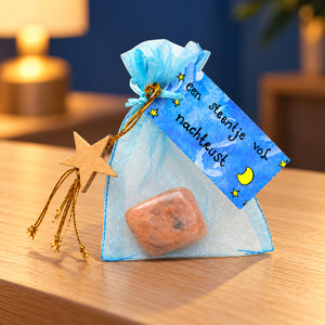 Maansteen in cadeauzakje – Een steentje vol nachtrust