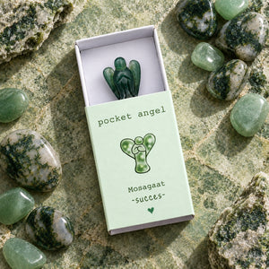 Pocket Angel Mosagaat op edelstenen