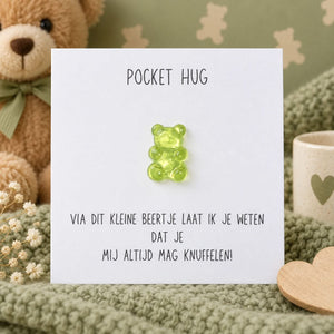 Cadeaukaartje Pocket Hug – Beertje