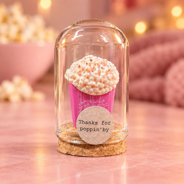 Popcorn in stolp – Thanks for poppin’ by
