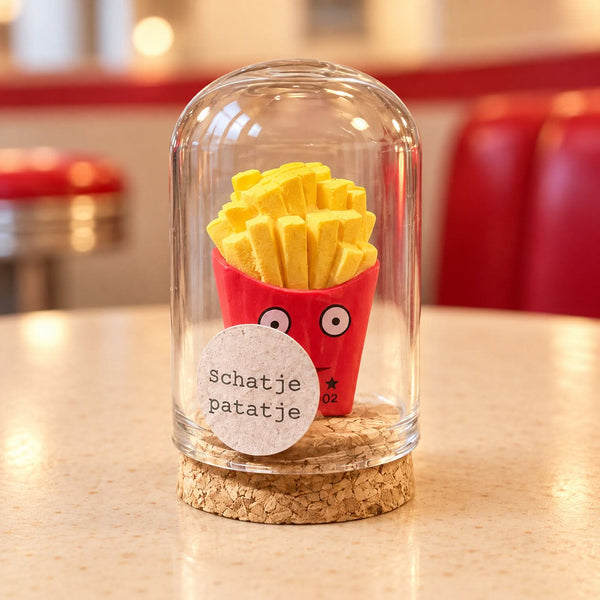 Frietjes in stolp – Schatje patatje