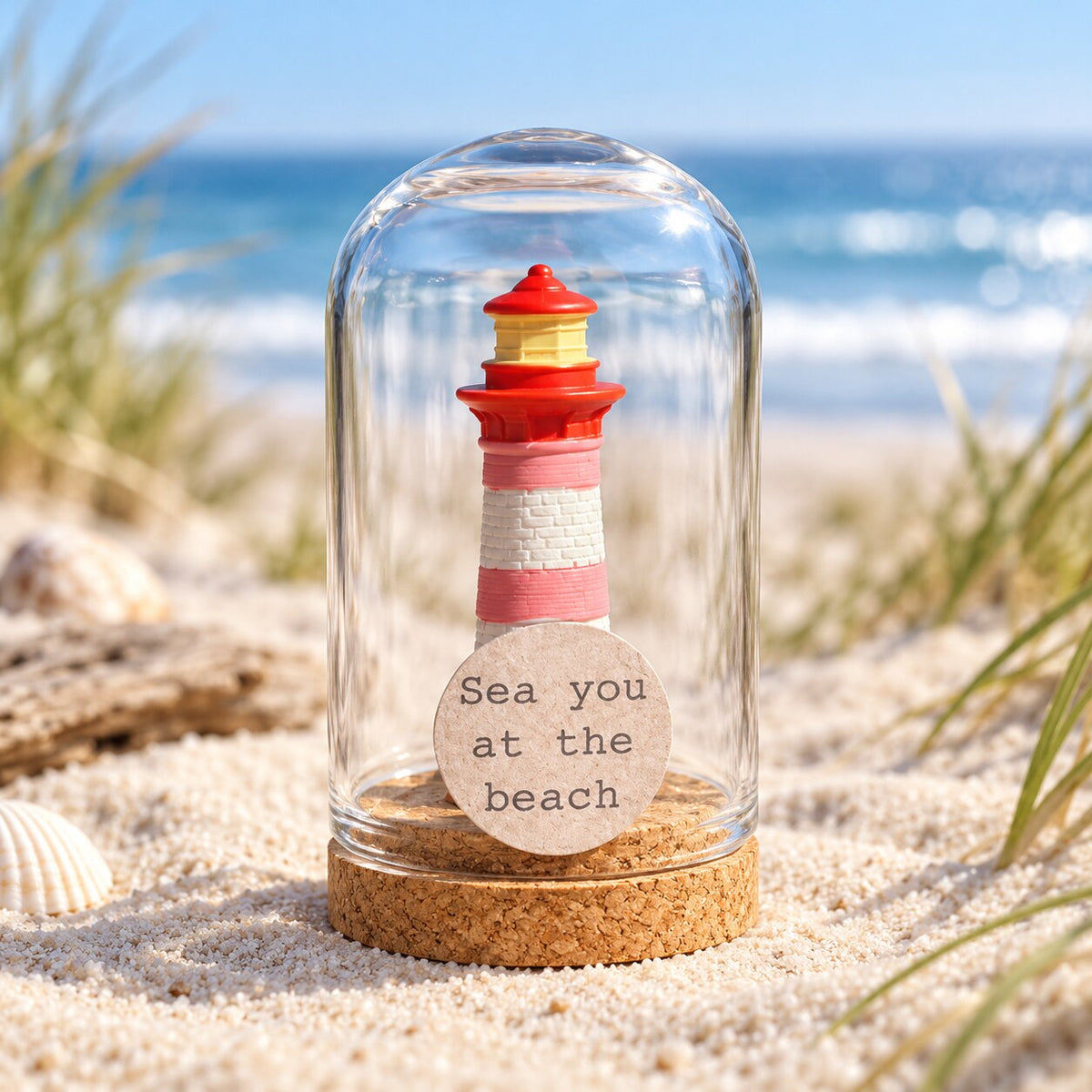 Sea you at the beach – stolpje