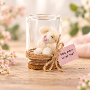 Some bunny loves you maxi stolp met konijntje
