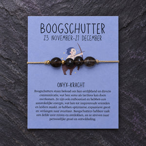 Sterrenbeeld armband Boogschutter