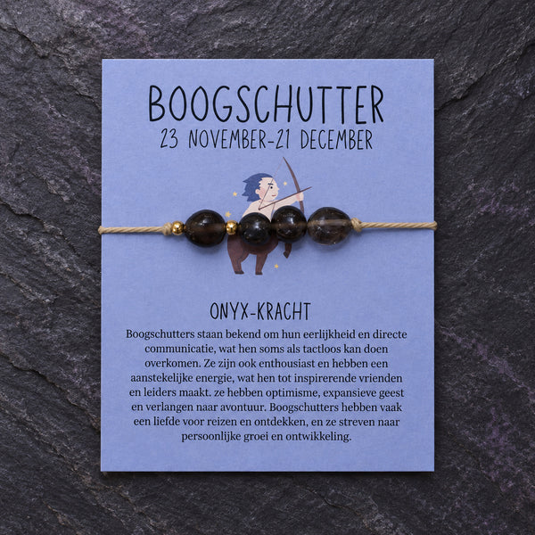 Sterrenbeeld armband Boogschutter