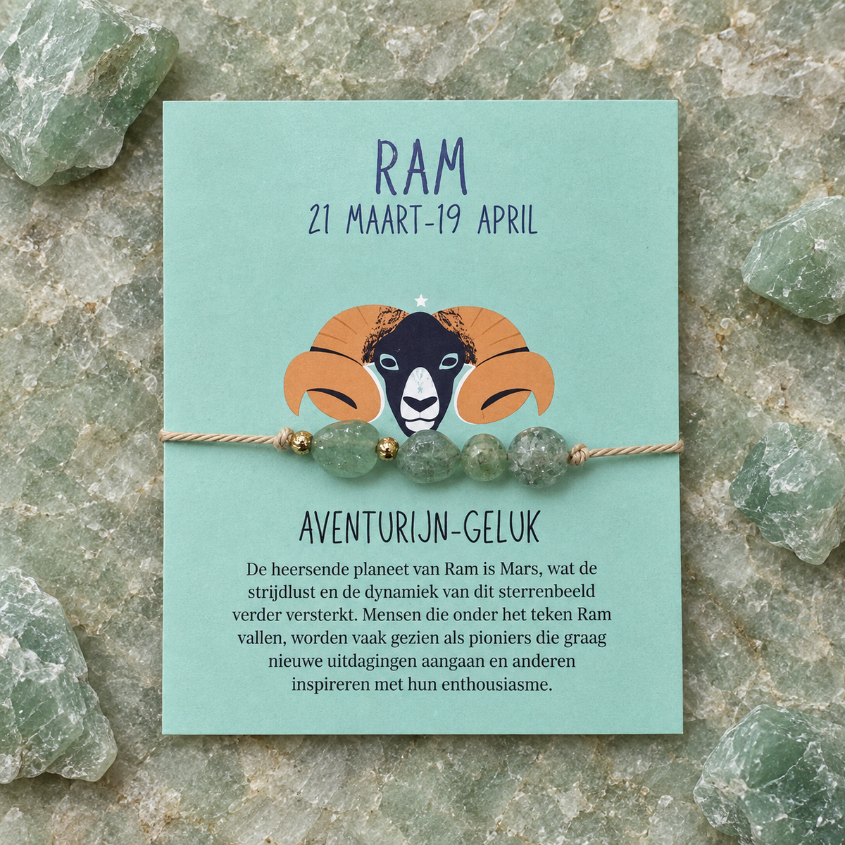 Sterrenbeeld armband Ram